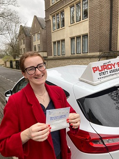 Ella Passed Driving Test